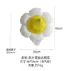 Nezha Segurando Balões de Desenho Animado na Barraca do Mercado Noturno, Balões de Papel Alumínio para Crianças, Pequenos Produtos para Venda Ambulante