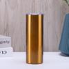Caneca Térmica de Transferência Quente Transfronteiriça Sublimação de 20oz Caneca Reta Caneca Modeladora Aço Inoxidável Reta Caneca de Carro Atacado
