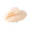 Cepillo de Plástico para Champú para Uso en Casa, Cepillo de Champú de Cerdas Duras, Peine Masajeador para Limpieza del Cuero Cabelludo, Cepillo para Eliminar la Caspa y Aliviar la Picazón del Cuero Cabelludo de Adultos