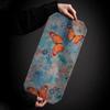 Estilo Zen Chino Hilo Xiangyun Tapete Pequeño para Té Manteles Cortos Cojín Camino de Mesa Vintage de Tela Accesorios para Ceremonia del Té Engrosado de Doble Cara