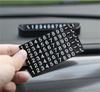 Placa de Estacionamento Temporário de Fábrica Placa de Número de Telefone para Celular de Carro em Movimento Placa de Estacionamento Luminosa Criativa para Carro Acessórios para Carro