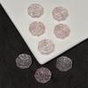 Cuentas de Cristal 15mm Redondas Flor Marca Caisson Base de Loto Cuentas Souvenir de Transmisión en Vivo Pulsera DIY Accesorios para Pulsera