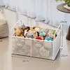 Estante organizador de juguetes para niños, organizador para carriola de bebé, caja de juguetes con ruedas, cesto para ropa sucia, herramienta organizadora, móvil
