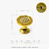 Manija de Armario Estilo Europeo, Lujo Dorado con Incrustaciones de Diamante, Manija de Puerta de Gabinete Minimalista Moderna, Manija Redonda para Cajón de Gabinete al por Mayor