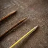 Agulha de Chá de Bambu, Colher de Chá, Acessórios para Cone de Chá, Raspador de Chá Artesanal, Bico de Chá, Cerimônia do Chá, Acessórios para Conjunto de Chá Seis Cavalheiros