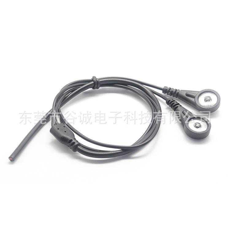 ECG电极扣导联线
