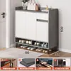 Gabinete para Zapatos de Entrada de Elevador para Uso Doméstico, Sensación de Alta Gama, Un Zapatero por Apartamento, Almacenamiento Integrado Montado en la Pared, Nuevo Modelo 2025