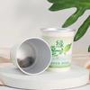 Vaso de Papel Desechable para Llevar Tu Propio Té Vaso de Papel para Reuniones Comerciales Recepción Boda Té Oficina Taza de Té Oculta