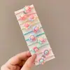 Ligas para el Cabello Lindas para Niñas 2026 Nuevo Estilo Bandas para el Cabello de Niñas Anillos Pequeños para el Cabello Bebé Alta Elasticidad Ligas que No Dañan el Cabello