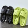 Zapatillas de baño con fugas para mujer, de verano, para interior y hogar, huecas, antideslizantes, con suela gruesa, para parejas, sandalias de EVA para hombre