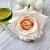 Nuevo producto transfronterizo, simulación de flor de rosa, estudio de cine para bodas, decoración de hotel, flores artificiales hechas a mano.