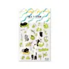 Pegatinas 3D de Relieve para Uñas Gato Estrella Manzana Verde Cielo en Stock Decoración 3D para Teléfono Celular Cámara CCD Tableta
