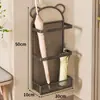 Suporte de Guarda-chuva de Parede para Entrada de Casa, Rack Criativo de Ferro Panda para Armazenamento de Guarda-chuvas