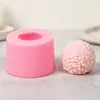 Bola de Alívio de Estresse de Lichia Brinquedo de Apertar Molde de Silicone Vela Gesso Aromaterapia Repelente de Mosquitos Bola Argila Molde para Artesanato
