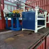 Máquina de Chapa para Tablero de Densidad, Máquina Laminadora Plana de Papel con Veta de Madera, Recorte y Corte Completamente Automático de Tableros Superior e Inferior, Máquina Pegadora de Tableros Multicapa