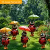 Popular Transfronteiriço 5 Peças Fofo Brinquedo Guarda-Chuva de Inseto Acrílico Decoração de Jardim Inserção Adequado para Jardim Gramado Plantas em Vasos