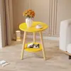 Mesa Redonda Pequeña, Mesa de Café Pequeña, Sala de Estar, Hogar, Apartamento Pequeño, Dormitorio, Mesa Pequeña, Mesa Lateral para Sofá, Mesa de Té Simple, Mini Balcón
