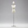 Loja de roupas modelo de ombro plano adereços feminino meio corpo inteiro roupas femininas janela mesa humana boneca modelo display stand