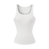 Camiseta Regata Feminina Petite Picante Sexy de Alça Estreita Verão 2025 Alta Elasticidade Cintura Marcada Top Costas Bonitas