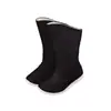 Nuevas Botas de Algodón de Ganso Blancas Negras Estilo Étnico para Niños Botas de Tela para Niños Antiguas para el Hogar y el Exterior