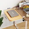 Placa de Extensión para Escritorio, Bandeja Plegable para Teclado, Herramienta de Expansión para Escritorio de Computadora, Estante para Estación de Trabajo, Tablero de Mesa de Madera Maciza