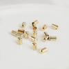Fábrica directa Yiwu color latón estiramiento mazorcas sombrero de cobre DIY sombrero de borla cuerpo ligero color duradero