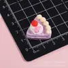 Juguetes de Comida 3D Serie Pastel Accesorios de Resina Pegamento de Crema Llavero DIY Funda de Teléfono Accesorios para el Cabello Materiales para Pasadores Venta al por Mayor