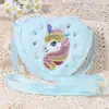 Bolsa de Ombro Infantil Fofa Transversal de Inverno Desenho Animado Porta-Moedas Jardim de Infância Meninas Unicórnio de Pelúcia Redonda