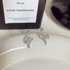 Año de la Serpiente Pendientes de Moda Elegantes para Mujer Pendientes Niche Versátiles de Lujo Ligero de Alta Gama Únicos Exquisitos Pendientes Simples