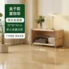 Armário de revistas com porta basculante estilo tronco de árvore Estante estilo japonês Estante com prateleiras Armário com gavetas Armário lateral para sala de estar Armário de armazenamento para entrada Armário de armazenamento nórdico
