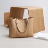 Bolso de Mujer 2026 Nuevo de Moda Bolso de Mano de Cuero Genuino Gran Capacidad Bolso de Hombro Tote Bolso de Viaje Diseño de Nicho