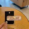 Nuevo Pasador de Perla de Concha de Gama Alta para Flequillo, Pinza Lateral Versátil para Niñas, Pasador Único con Pedrería para la Parte Posterior de la Cabeza