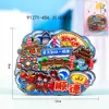 Ímã de Geladeira Shunde de Madeira Guangdong Guangzhou Atrações Turísticas Populares Cidade Turística Check-In Comemorativo Cultural e Criativo Tendência Nacional Ímã de Geladeira