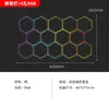 Modelo de PC Transfronterizo 110V Lavado de Autos Luz de Panal RGB Voltaje Amplio Luz de Color Estación de Trabajo para Coche Hexagonal Luz de Ambiente