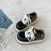 Mocasines gruesos de moda retro con estampado de leopardo para mujer, nuevo modelo primavera 2026, zapatillas casuales cómodas y versátiles que aumentan la altura