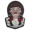 Parches de Halloween de PVC de goma blanda transfronterizos, accesorios de muñeca plana, decoraciones para llaveros, componentes de adorno para bricolaje