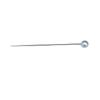 Aguja de perla súper larga grande alfiler blanco aguja de posicionamiento largo aguja fija cama de corte diy
