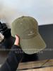 Liangfang American Street Simples Bordado Pequeno Letra Lavado Chapéu de Beisebol Chapéu de Beisebol Masculino e Feminino Curvado com Contas