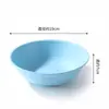 Tigelas de Palha de Trigo para Jantar em Casa, Design Criativo, Alto Valor Estético, Tigelas de Arroz Grandes, Médias e Pequenas, Tigelas para Sopa e Macarrão, Tigelas Redondas de Plástico Atacado