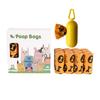 Saco de Lixo para Pet Laranja Verde Pegar Fezes de Cachorro Pegar Pop Pegar Pop Saco Pá Fezes de Gato Fezes de Cachorro Fezes de Coelho Saco de Lixo