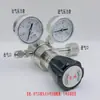 Válvula Reductora de Presión de Acero Inoxidable Resistente a la Corrosión por Cloruro de Hidrógeno de Alta Presión Regulador de Presión de Gas para Cilindro de Oxígeno Nitrógeno Argón Helio Amoníaco Shanghái