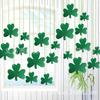 Guirnalda decorativa con trébol del festival irlandés Spot. Suministros de cuerda decorativa para colgar del festival de PVC de Patrick