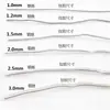 Tira de Estilismo Alambre de Aluminio Envuelto Ganchillo DIY Lana Pasador de Pelo Alambre de Estilismo Ala de Estilismo Soporte para Muñeca Tejido a Mano