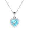 Nova Gargantilha Estilo Coreano Coração Totalmente Cravejado de Diamantes para Mulheres, Luxo Leve, Fashion, Doce, Versátil, Pingente Cravejado de Diamantes, Super Brilhante, Fabricante de Prata 925