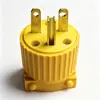Ventas Directas de Fábrica Comercio Exterior Transfronterizo Sudamericano Industrial Estándar Americano Pin de Cobre Estándar Americano ABS Venezuela Enchufe Adaptador de Cableado