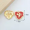 Fabricante Joyería para el Día de San Valentín Accesorios Venta al por mayor en stock Aleación Hecho a mano Fábrica de Joyería DIY Joyería DIY con Goteo de Aceite Accesorios