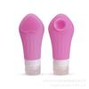 A garrafa de armazenamento de sub-engarrafamento cosmético de sub-engarrafamento de viagem de silicone pode ser levada no sub-engarrafamento de viagem portátil de avião