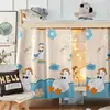 Cortinas para cama de dormitorio cortinas opacas para litera de estudiante de universidad dosel de cama sin instalación mosquitero tela de borde engrosada hombres y mujeres