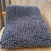 Tamaño grande, envío gratis, alfombrilla de chenilla de color liso para el suelo, alfombrilla absorbente para el baño, alfombrilla para los pies del hogar, alfombrilla para la puerta de la cocina y el dormitorio