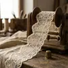 217539 Acessórios de Vestuário Renda Bordada Acabamento Tencel Algodão Tecido Perfurado para Roupas Femininas e Infantis Decoração de Saia